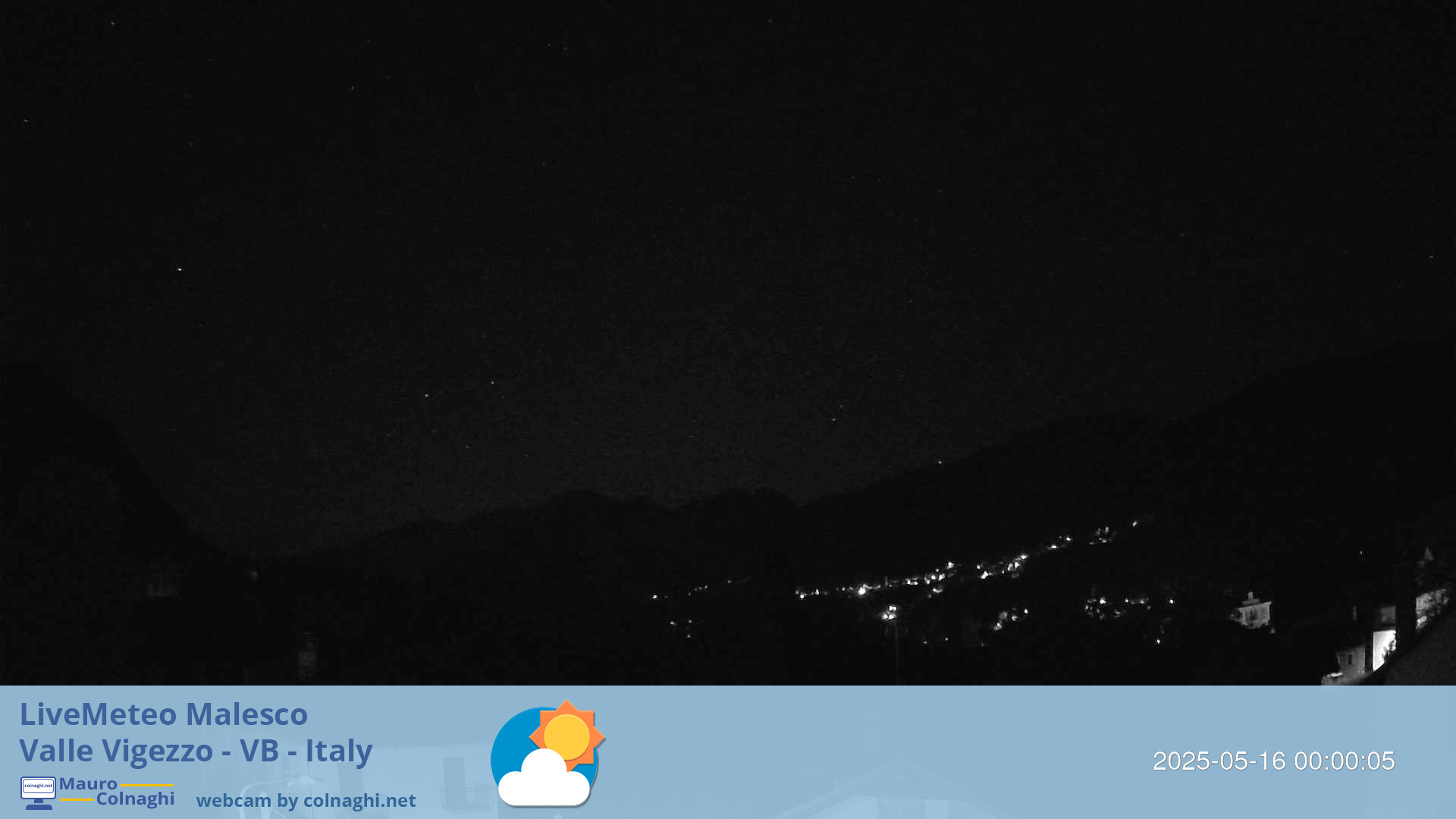 time-lapse frame, Malesco 2 webcam