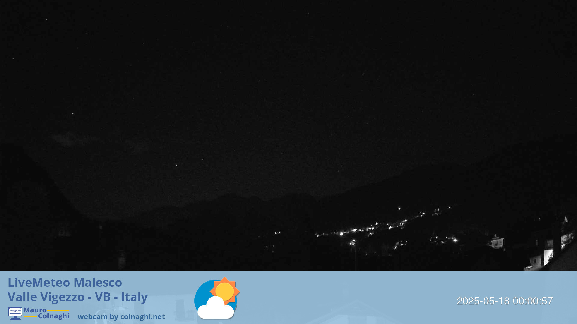 time-lapse frame, Malesco 2 webcam
