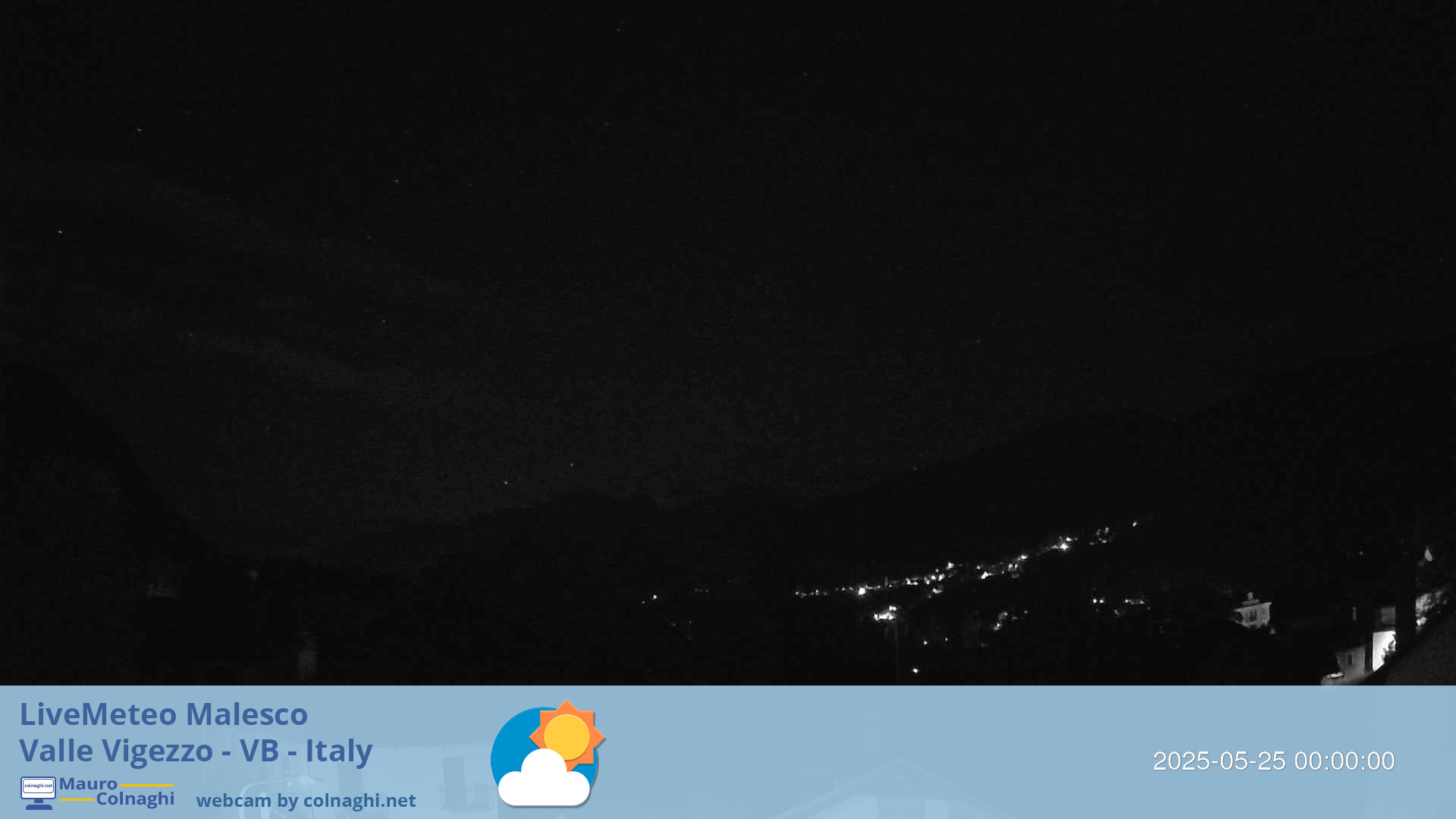 time-lapse frame, Malesco 2 webcam