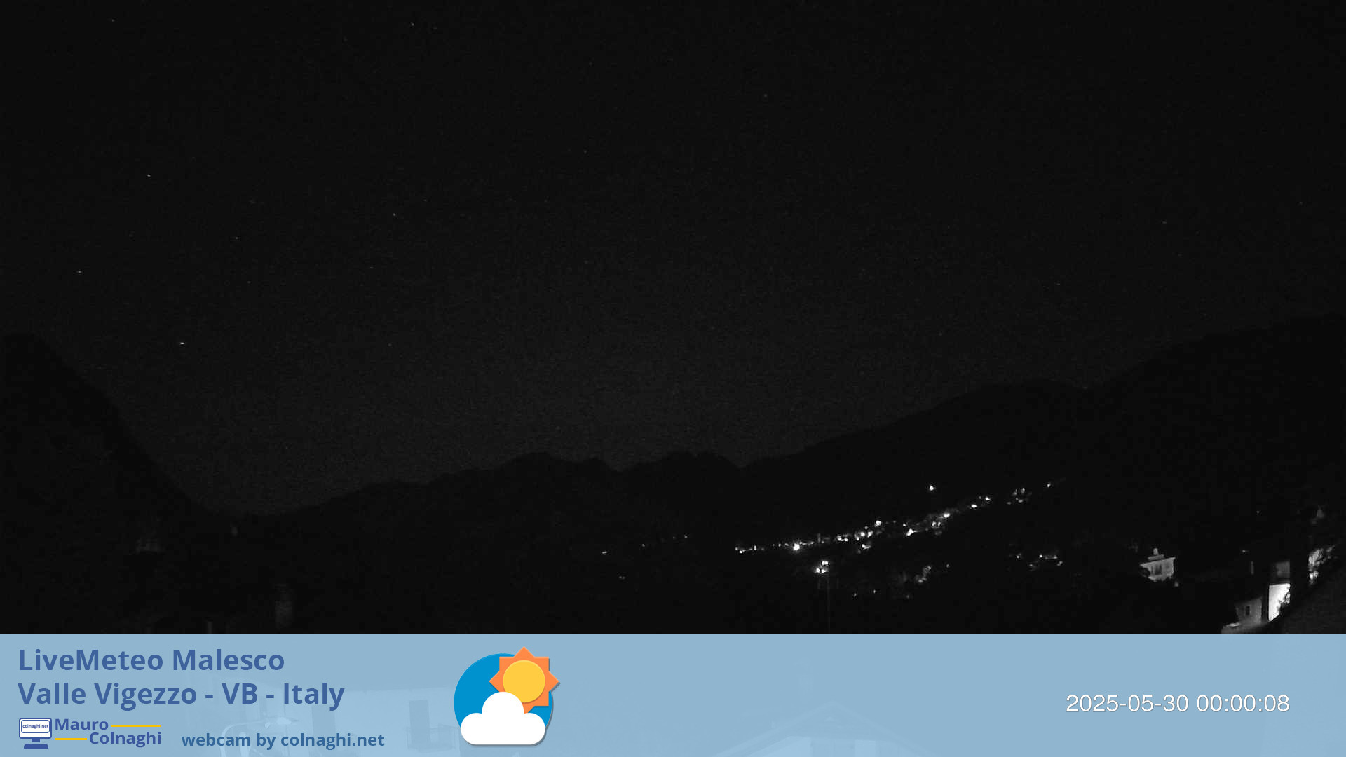 time-lapse frame, Malesco 2 webcam
