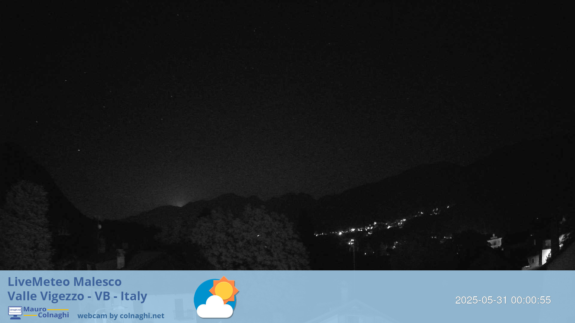 time-lapse frame, Malesco 2 webcam