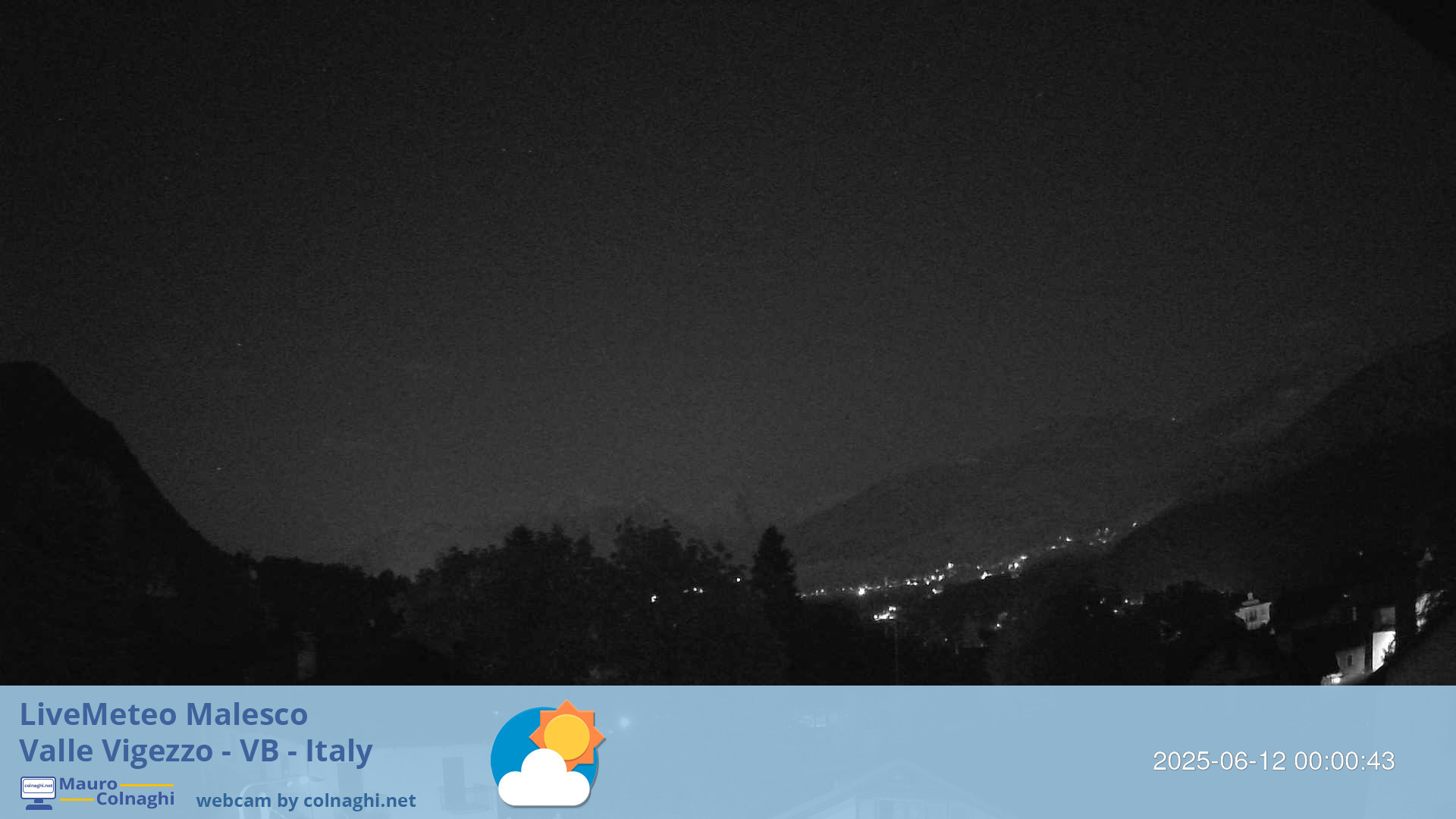 time-lapse frame, Malesco 2 webcam