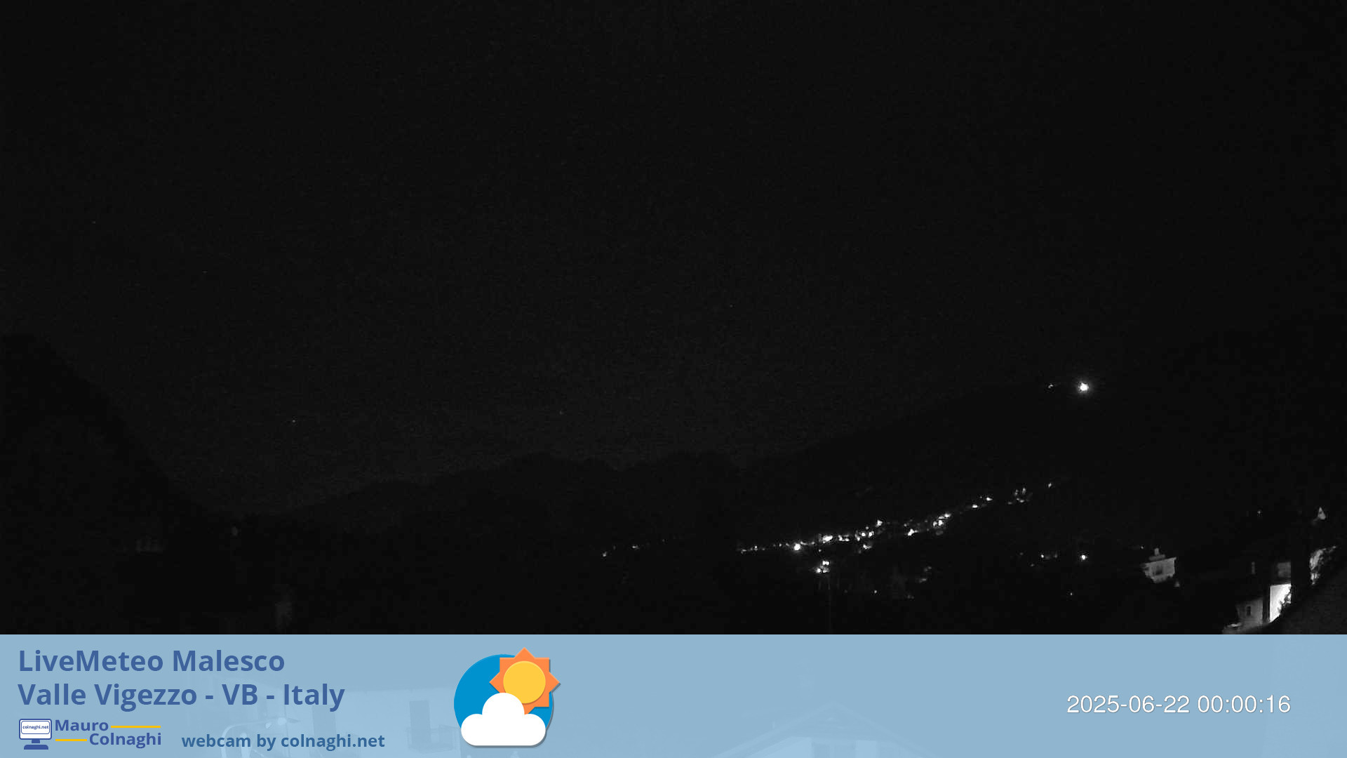 time-lapse frame, Malesco 2 webcam