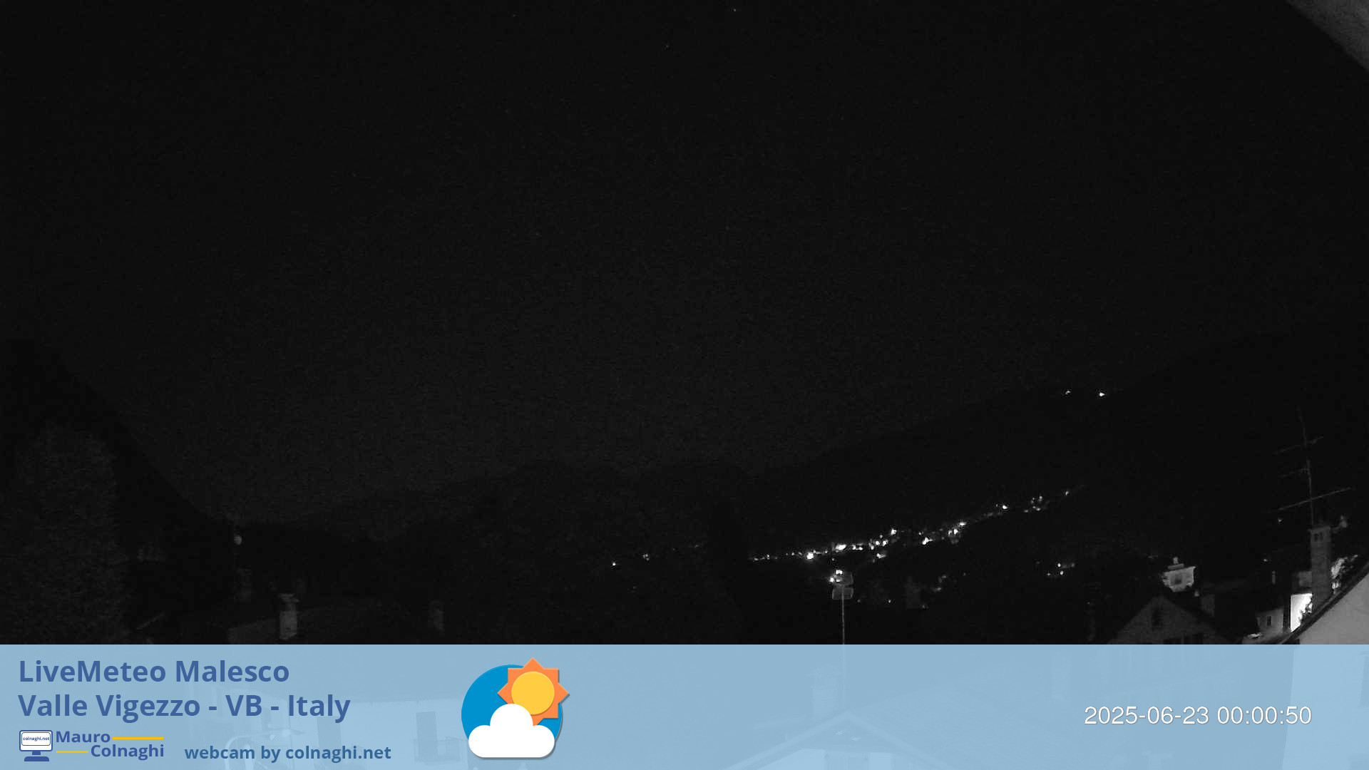 time-lapse frame, Malesco 2 webcam