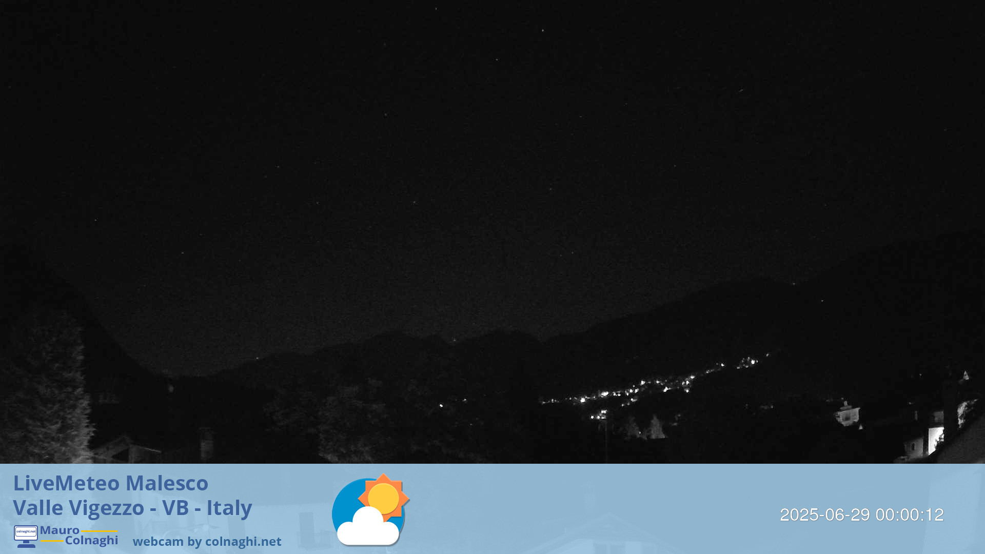 time-lapse frame, Malesco 2 webcam