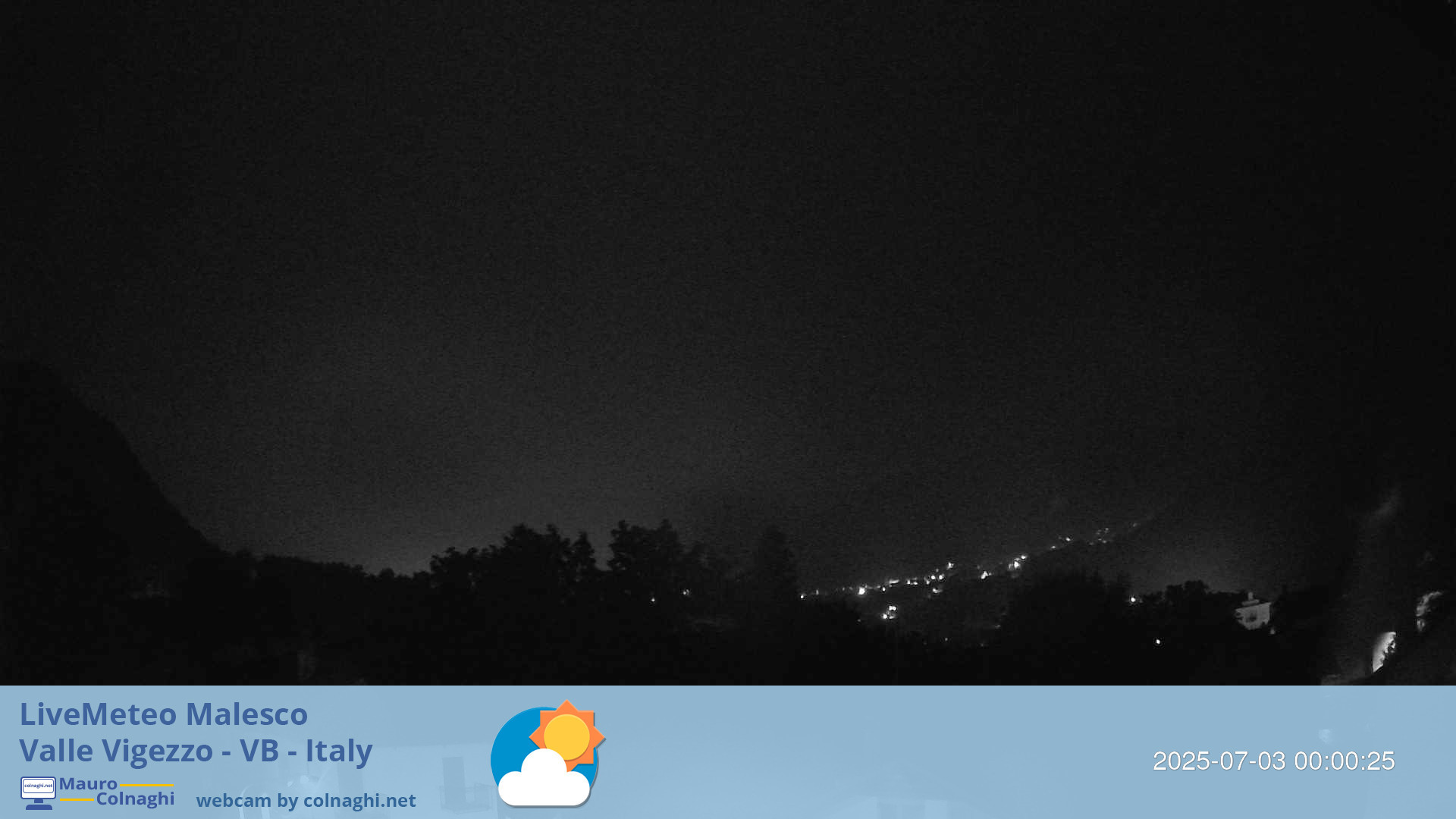 time-lapse frame, Malesco 2 webcam