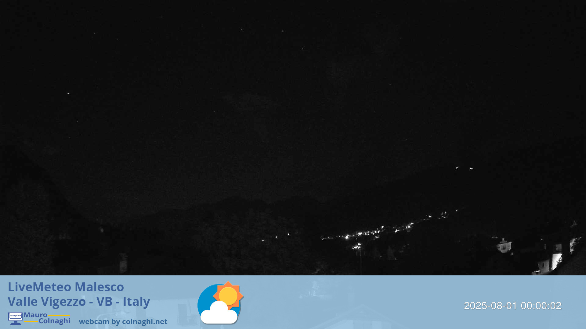 time-lapse frame, Malesco 2 webcam