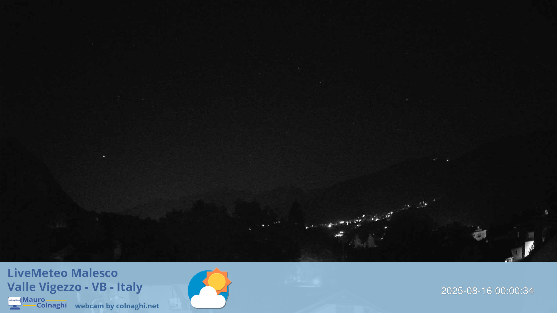 time-lapse frame, Malesco 2 webcam