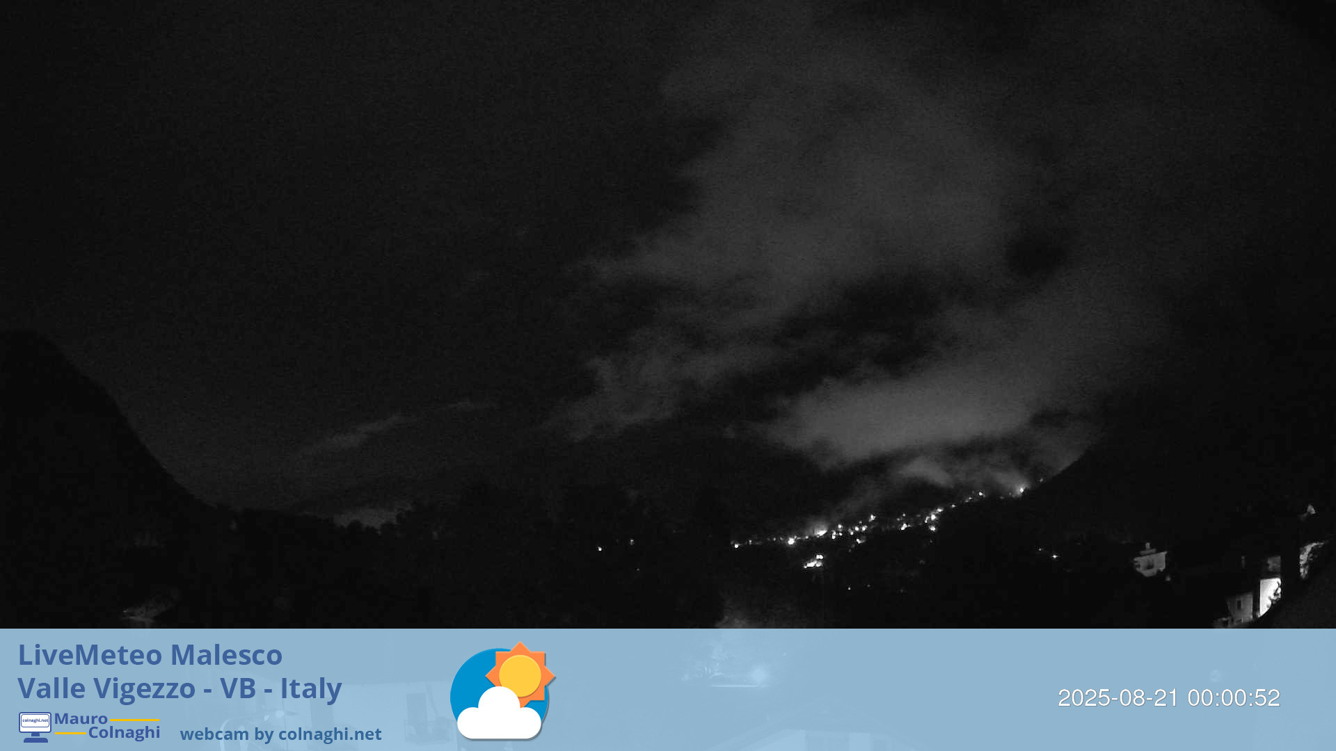 time-lapse frame, Malesco 2 webcam