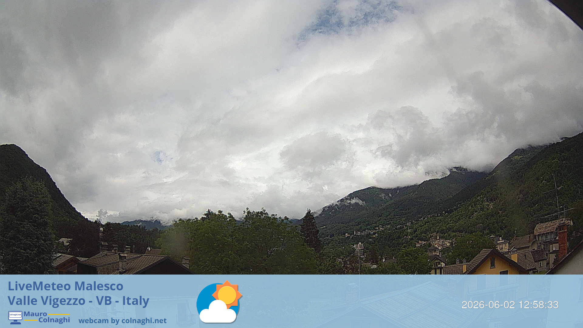 time-lapse frame, Malesco 2 webcam
