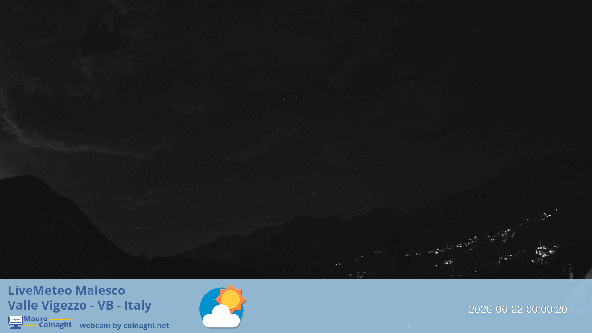 time-lapse frame, Malesco 2 webcam