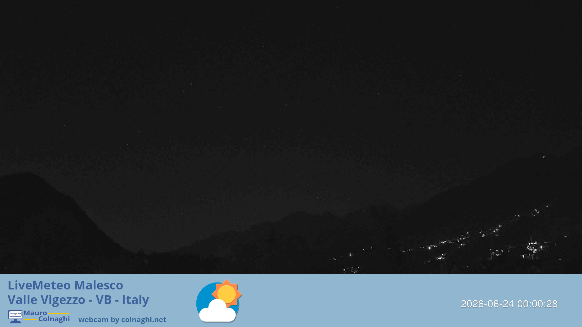 time-lapse frame, Malesco 2 webcam