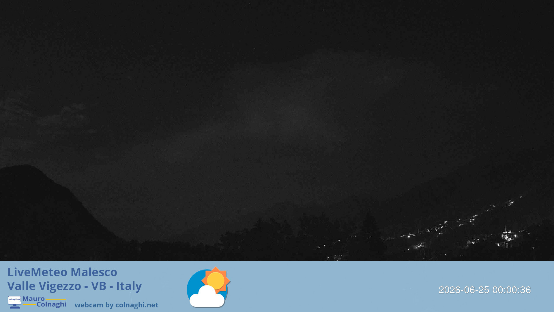 time-lapse frame, Malesco 2 webcam