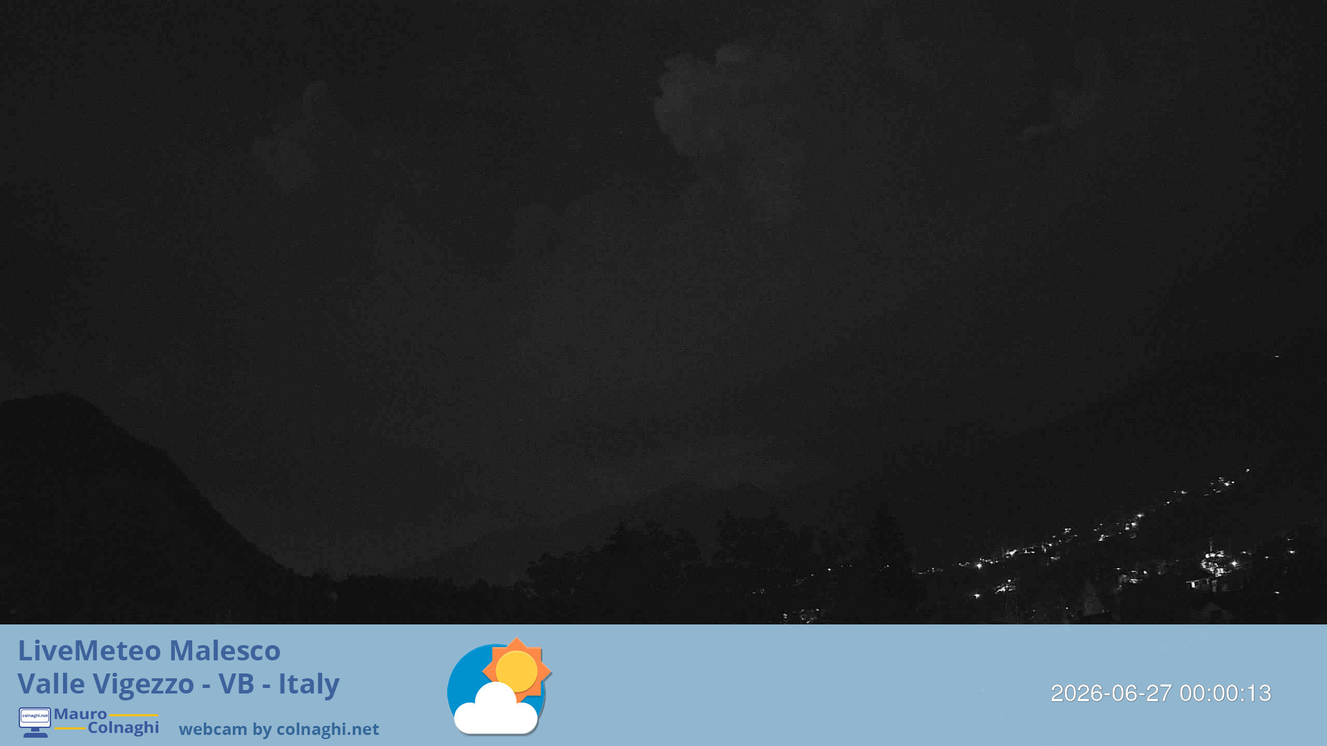 time-lapse frame, Malesco 2 webcam