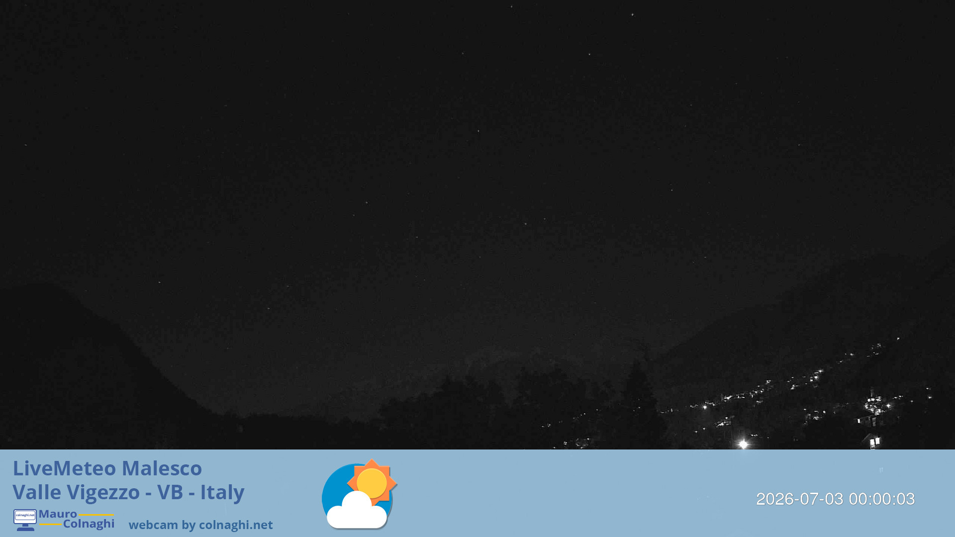 time-lapse frame, Malesco 2 webcam