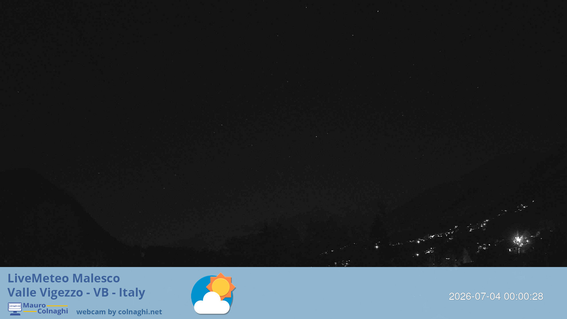time-lapse frame, Malesco 2 webcam