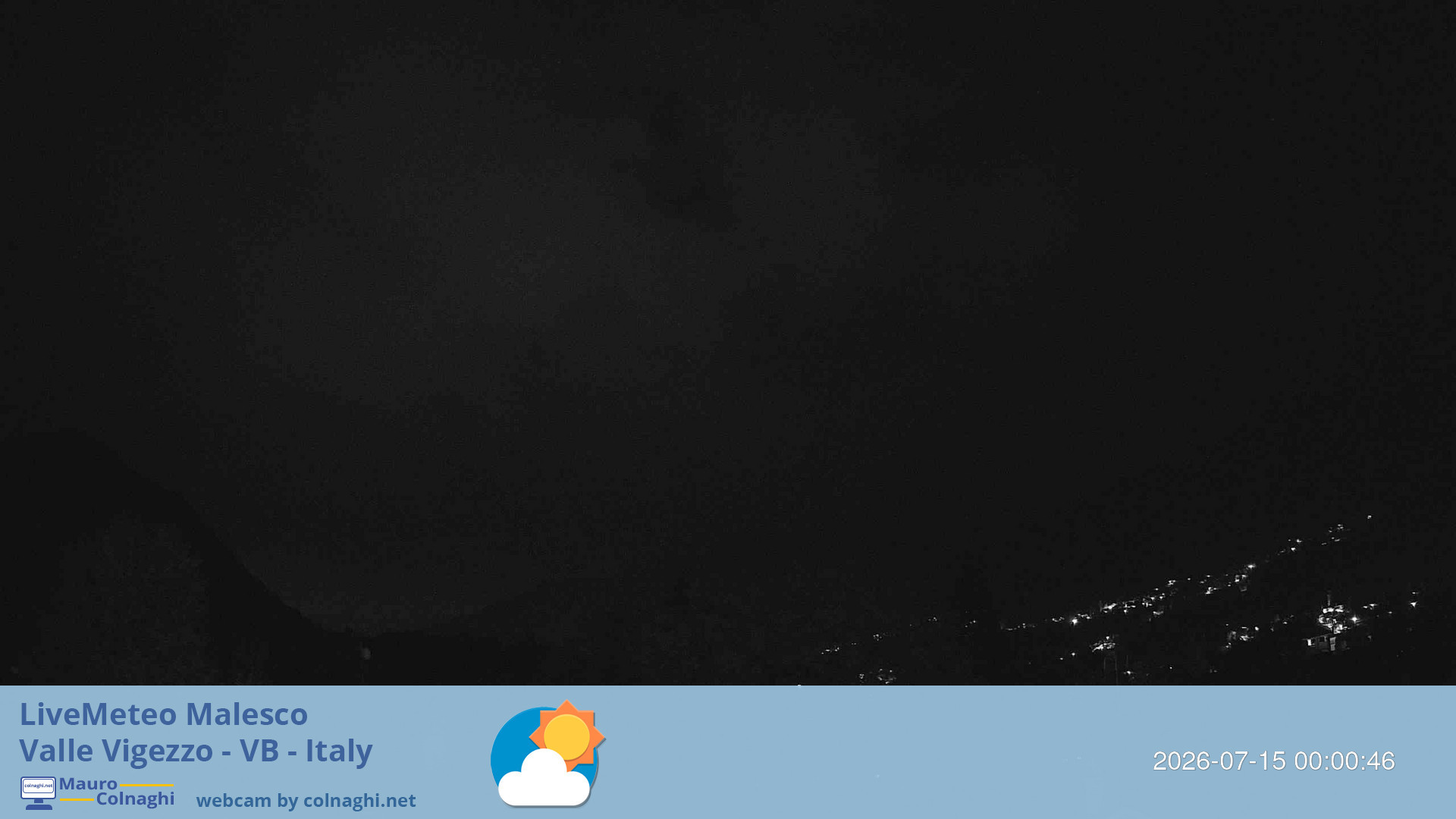 time-lapse frame, Malesco 2 webcam
