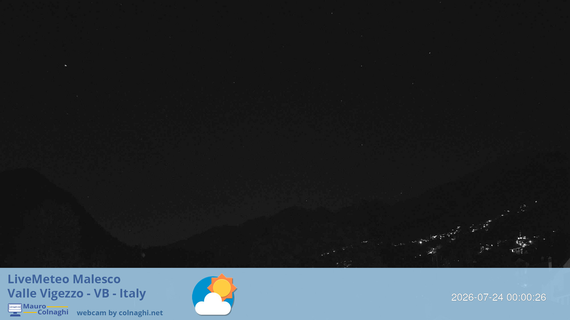 time-lapse frame, Malesco 2 webcam