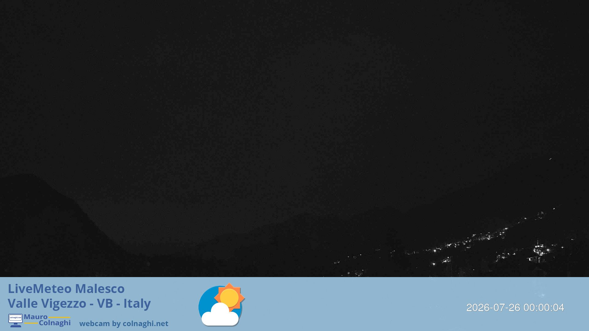 time-lapse frame, Malesco 2 webcam