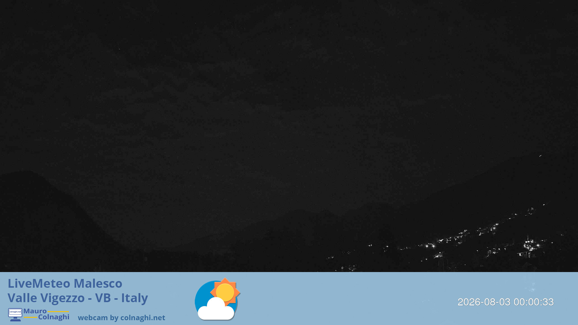 time-lapse frame, Malesco 2 webcam