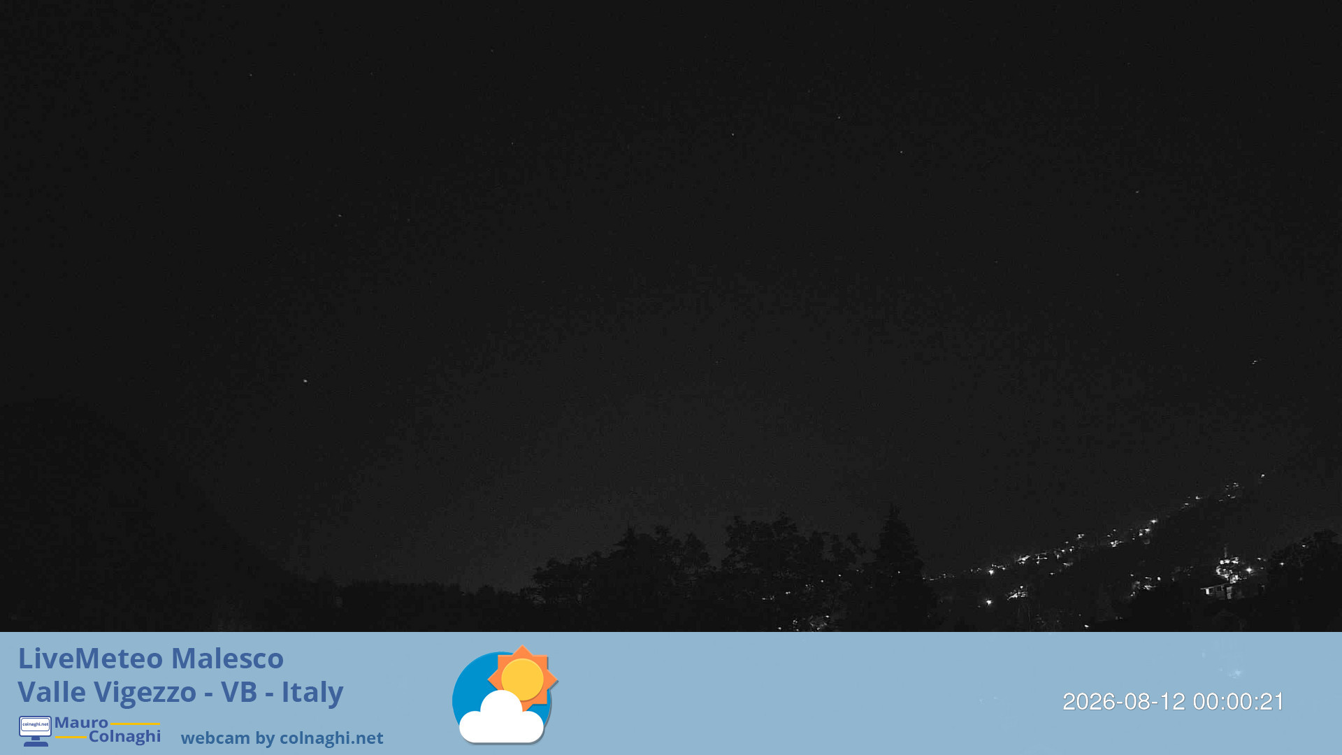 time-lapse frame, Malesco 2 webcam