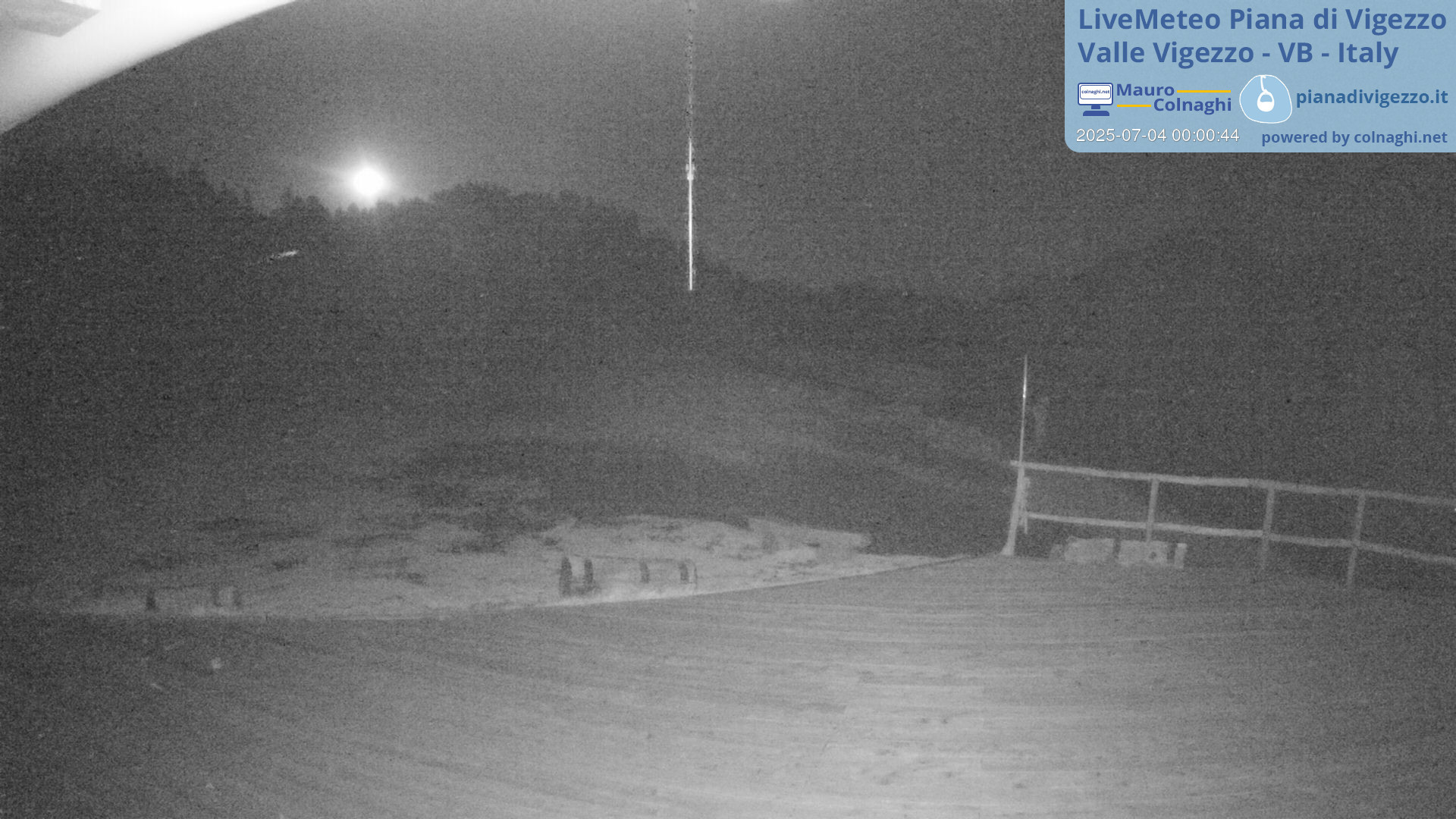 time-lapse frame, Piana di Vigezzo 2 webcam