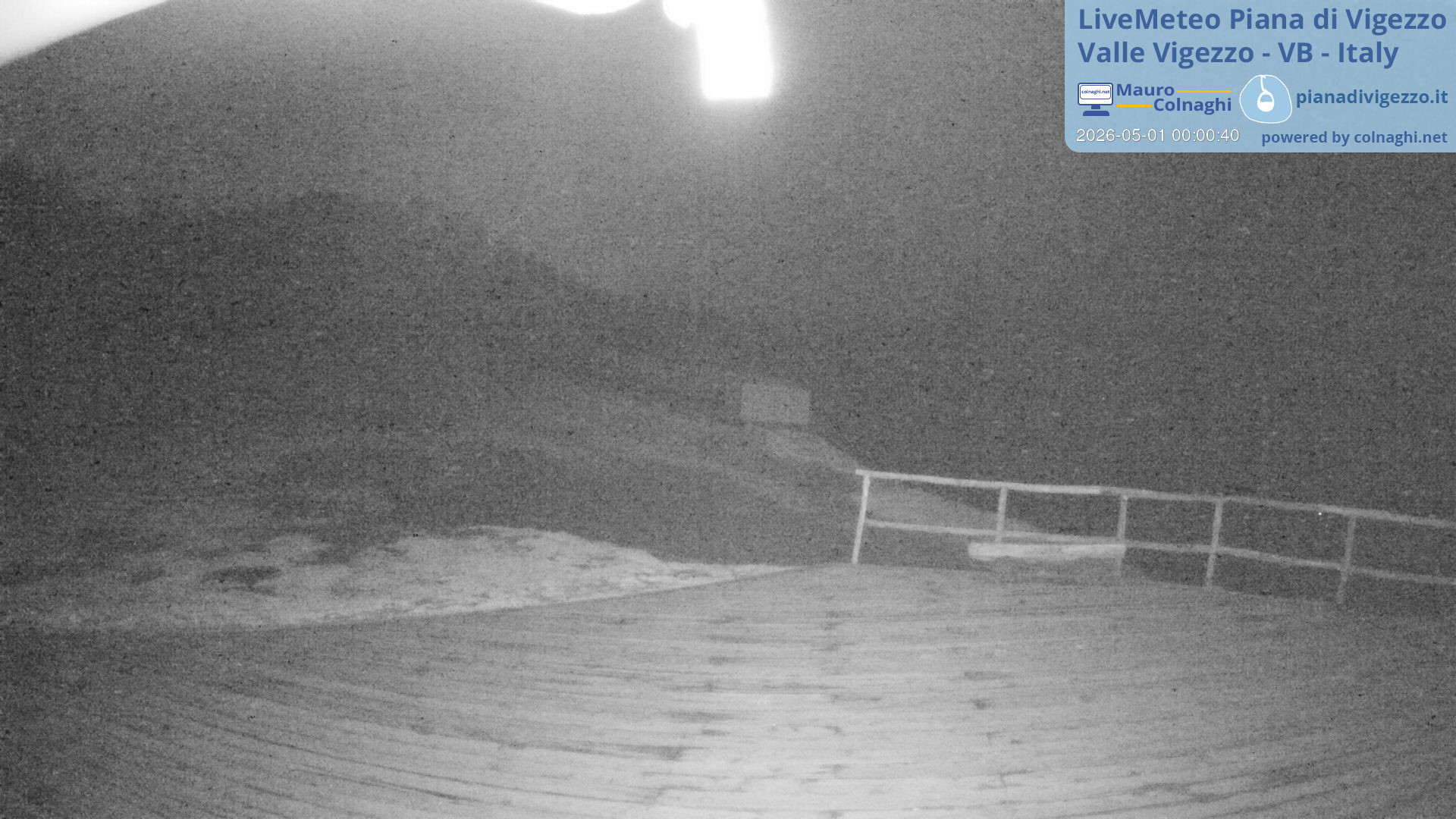 time-lapse frame, Piana di Vigezzo 2 webcam