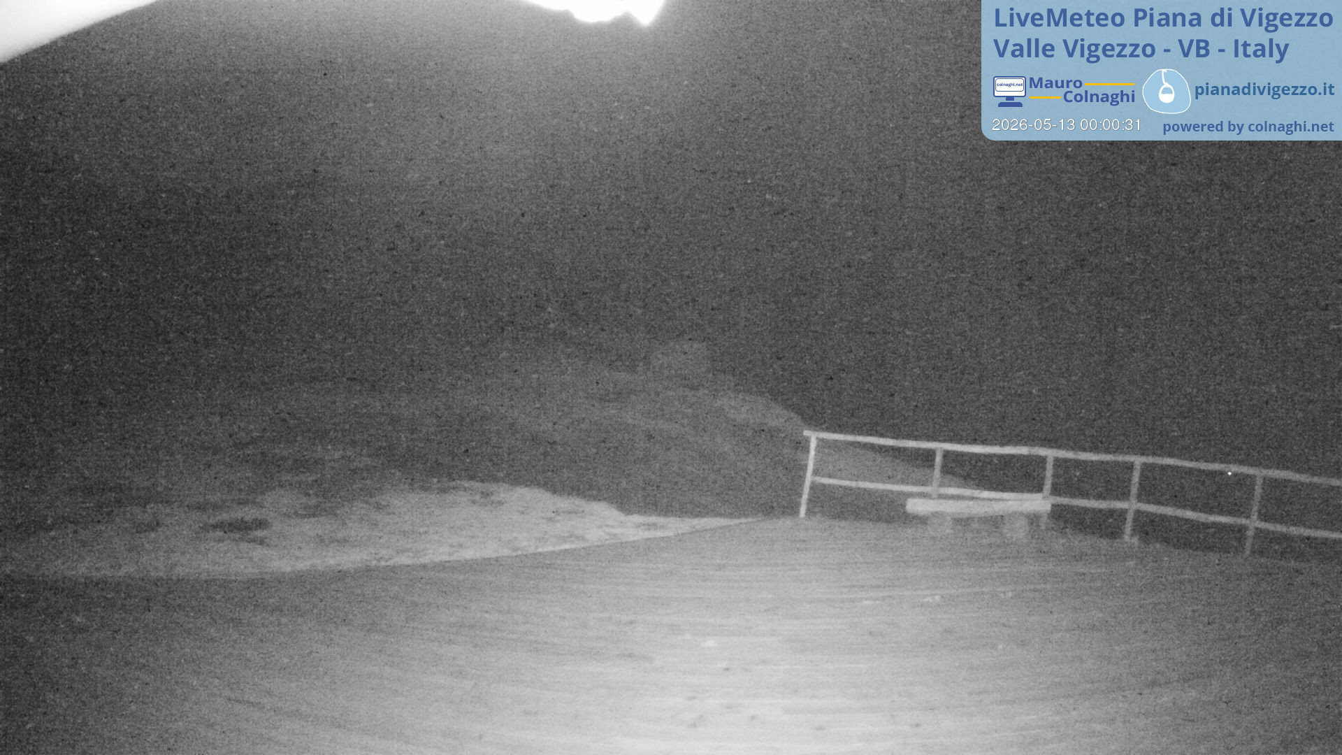 time-lapse frame, Piana di Vigezzo 2 webcam