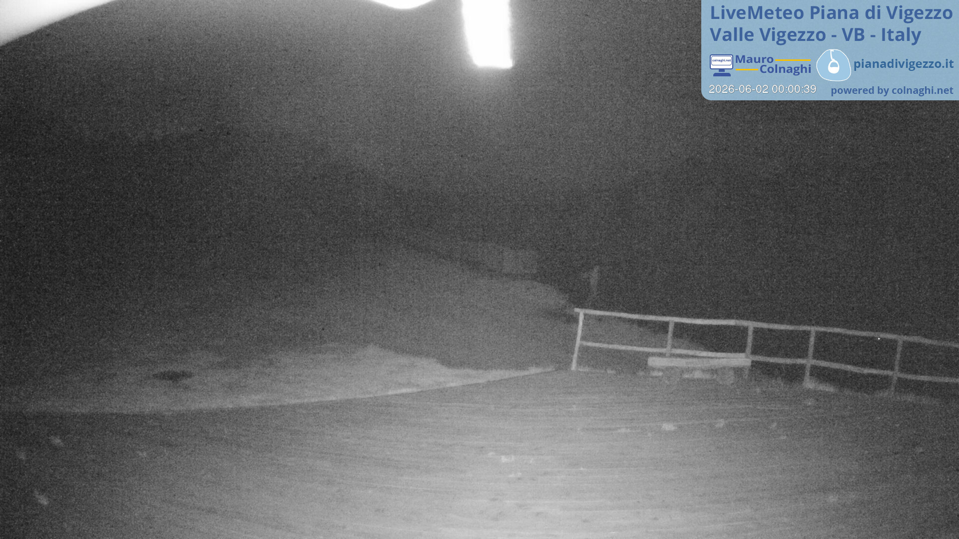 time-lapse frame, Piana di Vigezzo 2 webcam