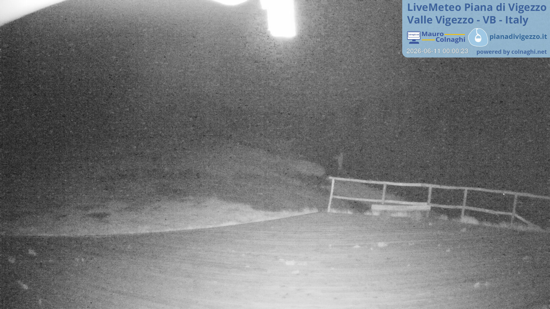 time-lapse frame, Piana di Vigezzo 2 webcam