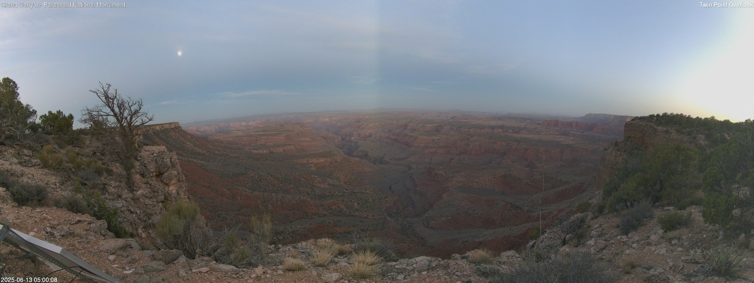 time-lapse frame, Twin Point West webcam