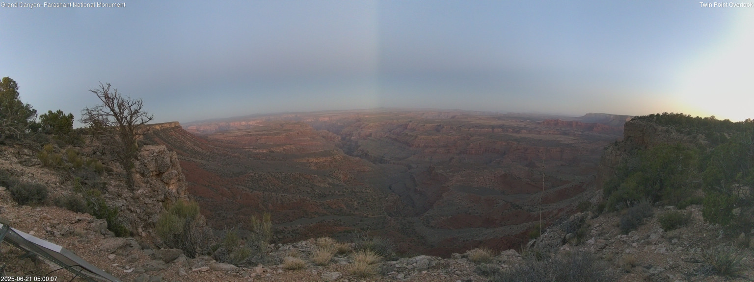 time-lapse frame, Twin Point West webcam