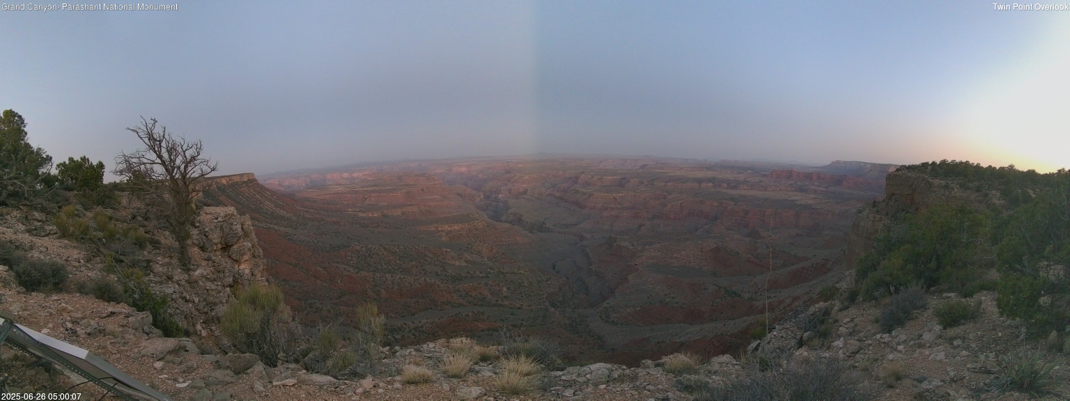 time-lapse frame, Twin Point West webcam