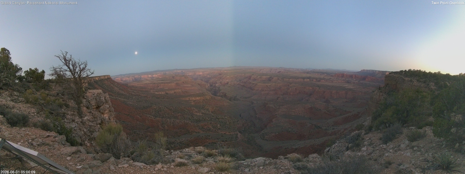 time-lapse frame, Twin Point West webcam