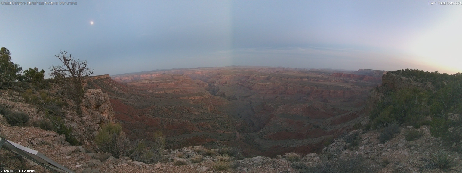 time-lapse frame, Twin Point West webcam