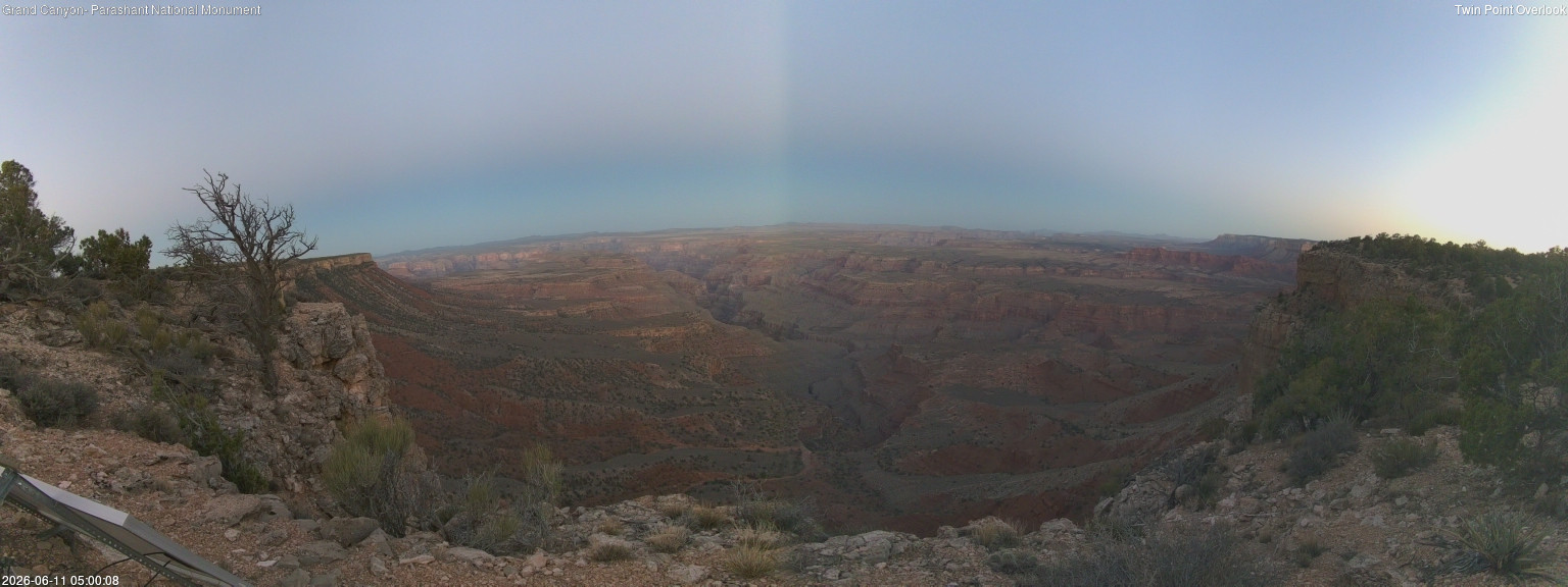 time-lapse frame, Twin Point West webcam