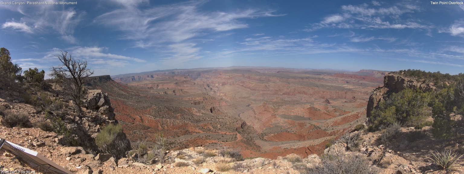 time-lapse frame, Twin Point West webcam