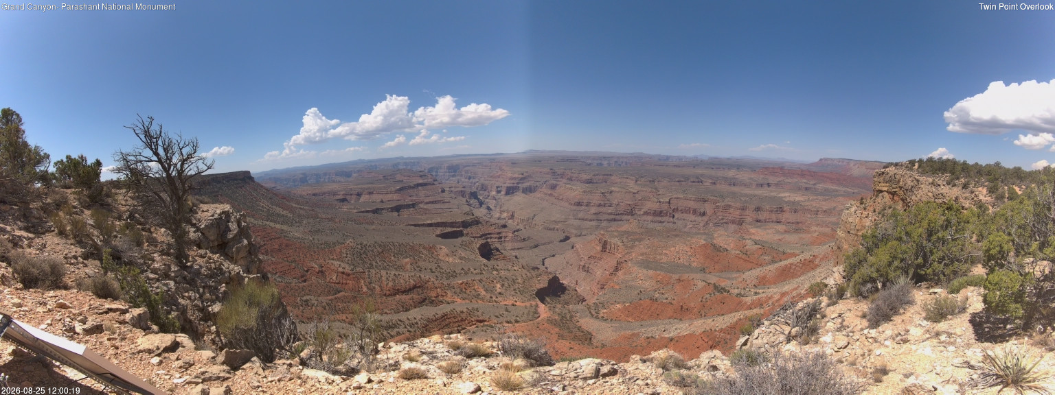 view from Twin Point West on 2026-08-25