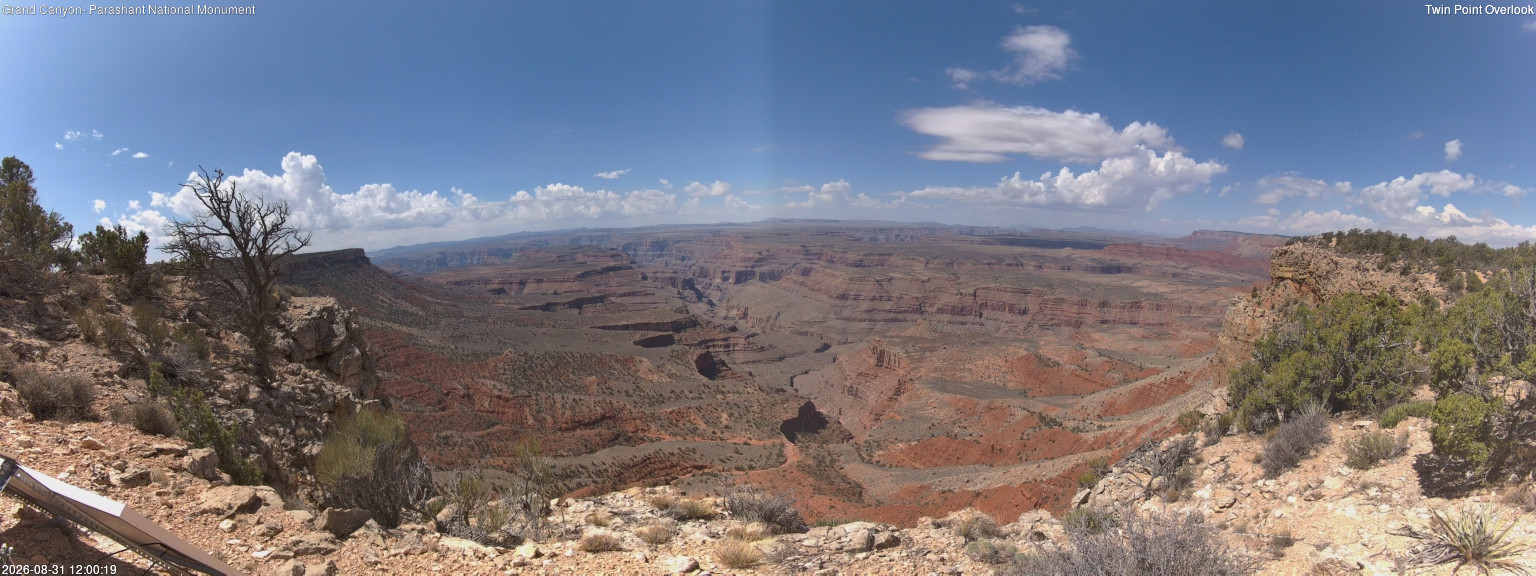view from Twin Point West on 2026-08-31