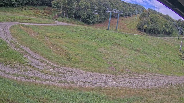 view from Sugarbush North Ridge Lift on 2026-09-01