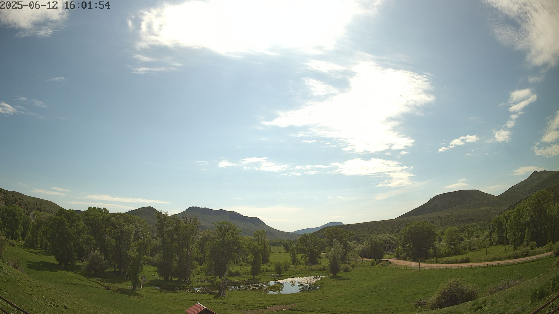 time-lapse frame, Sierra Madre Cam webcam