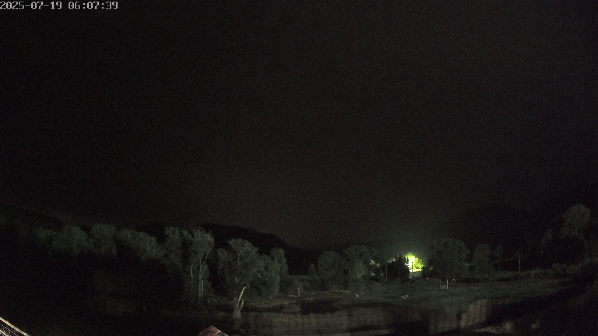 time-lapse frame, Sierra Madre Cam webcam