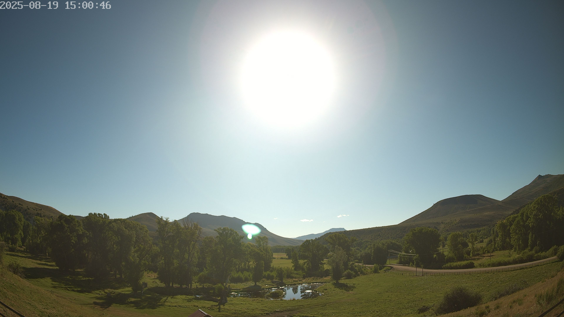 time-lapse frame, Sierra Madre Cam webcam