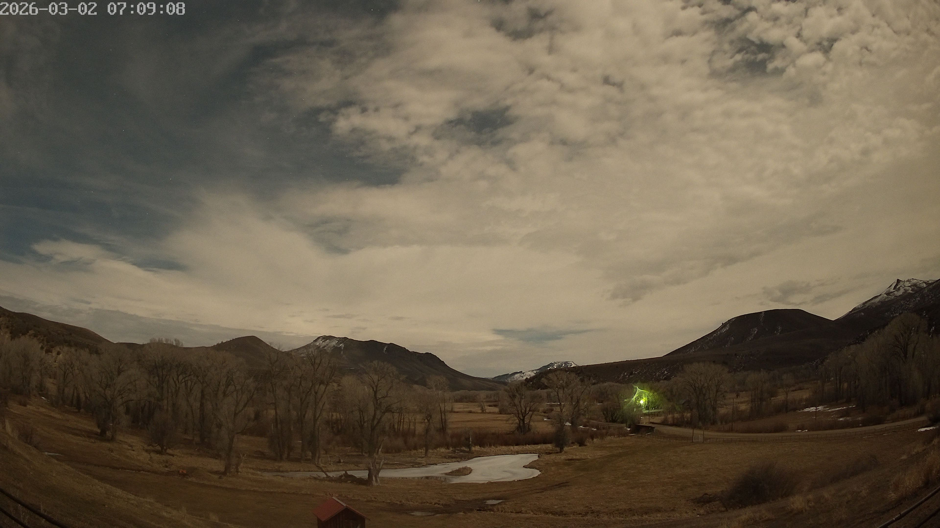 time-lapse frame, Sierra Madre Cam webcam