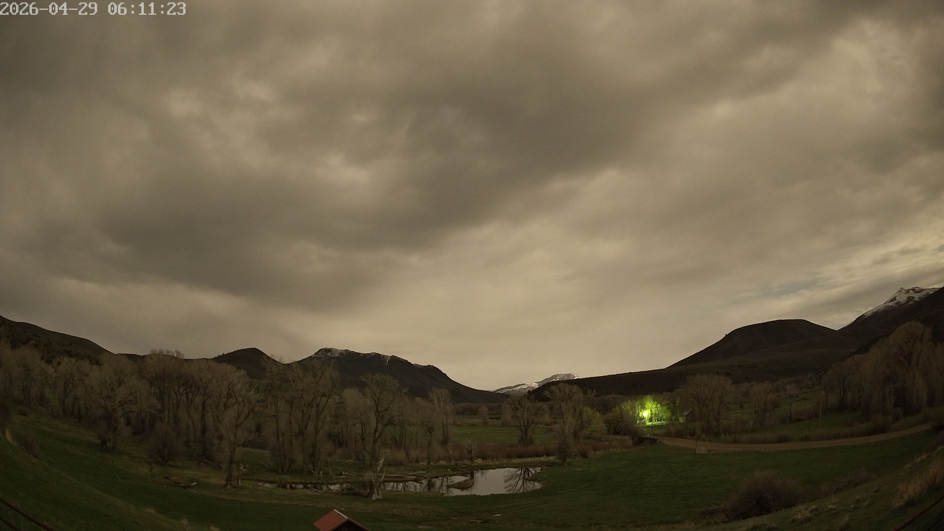 time-lapse frame, Sierra Madre Cam webcam