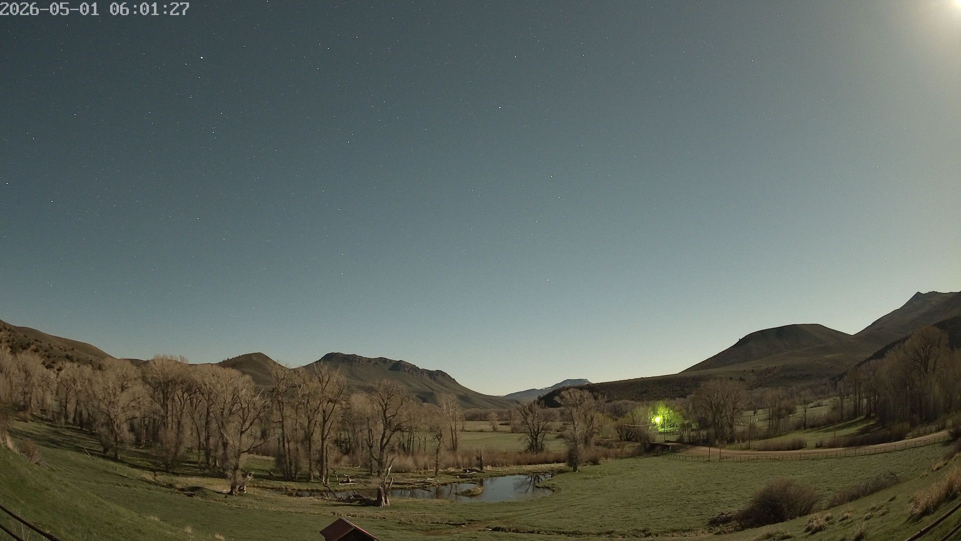 time-lapse frame, Sierra Madre Cam webcam