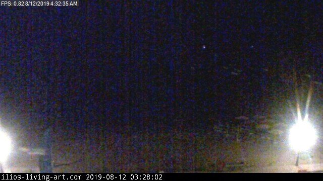 time-lapse frame, Agios Georgios NW Corfu Greece webcam