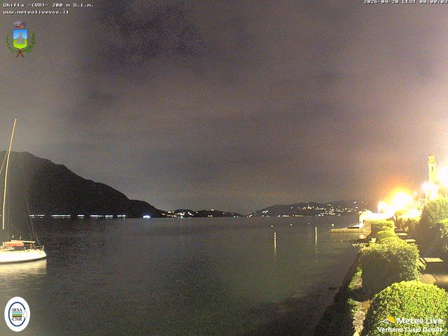 time-lapse frame, Ghiffa webcam