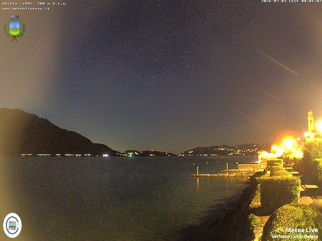 time-lapse frame, Ghiffa webcam