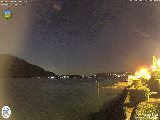 time-lapse frame, Ghiffa webcam
